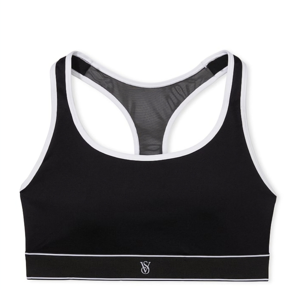 Vs-pink Black & white Sports bra/soft breathable bra